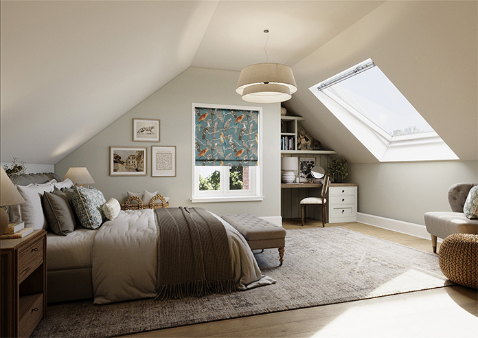 Aviary, Lagoon - Roman Blind - Image 7